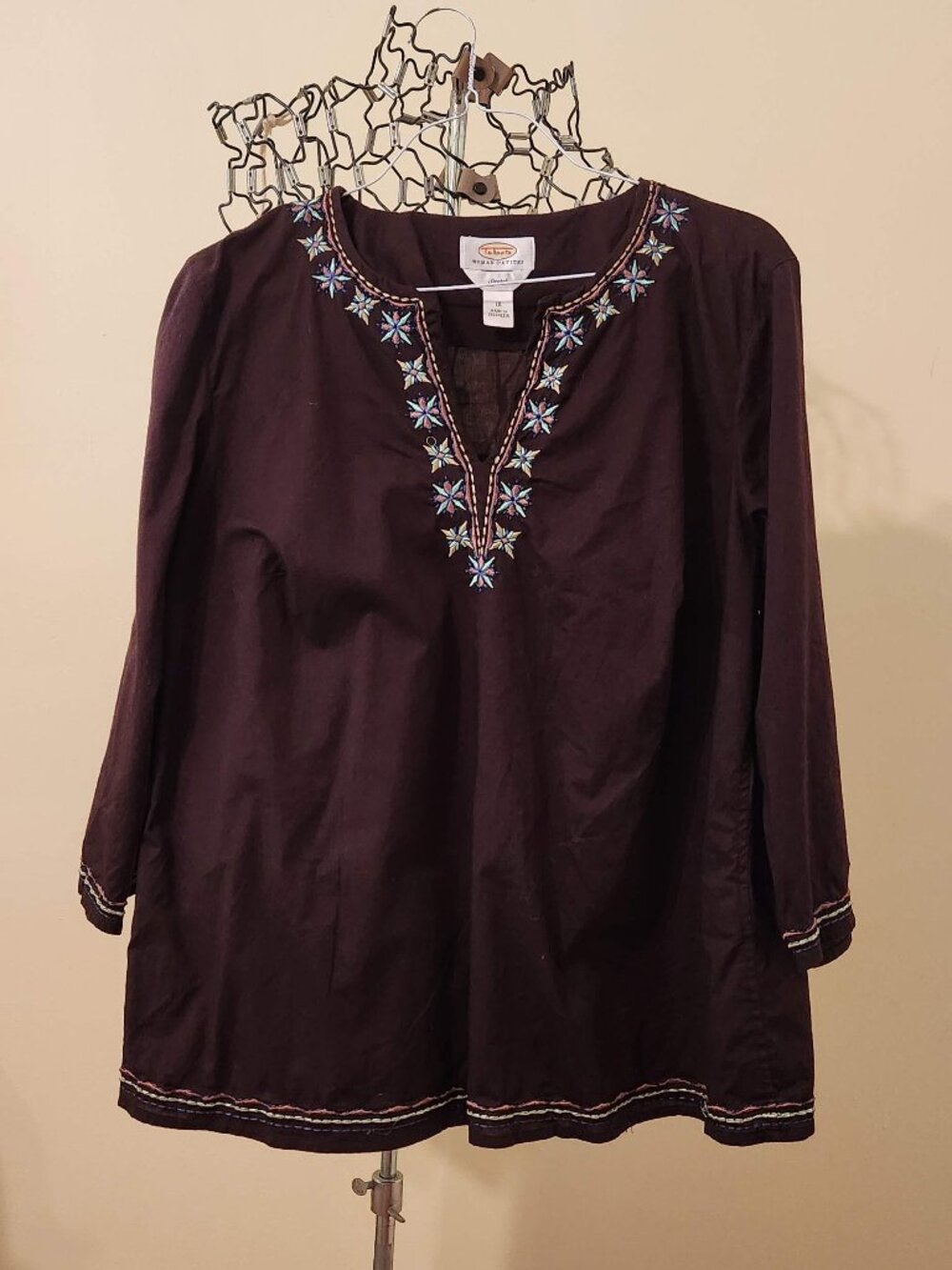 Talbots Cotton Tunic 1X